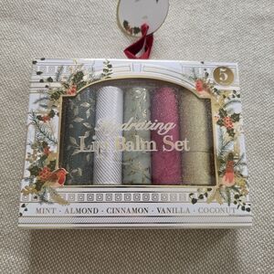 Hydrating Lip Balm Set with Festive Designs New